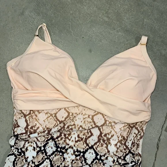 Calvin Klein Snake 🐍 Print Swimsuit - Picture 2 of 5